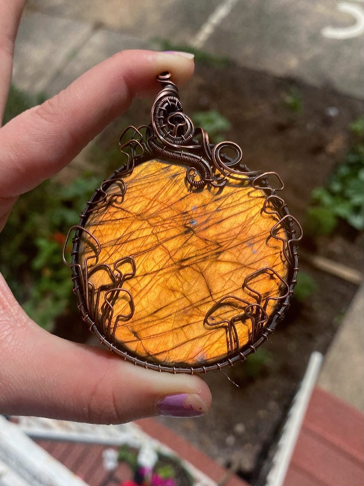Labradorite Mushroom Portal