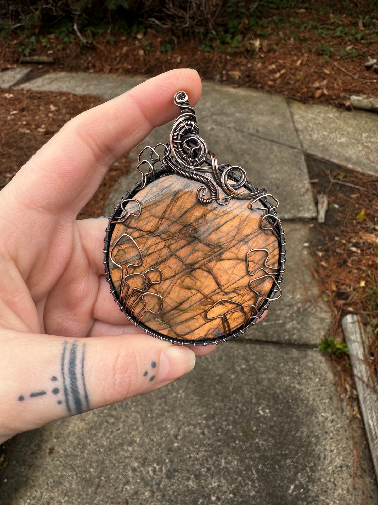 Labradorite Mushroom Portal