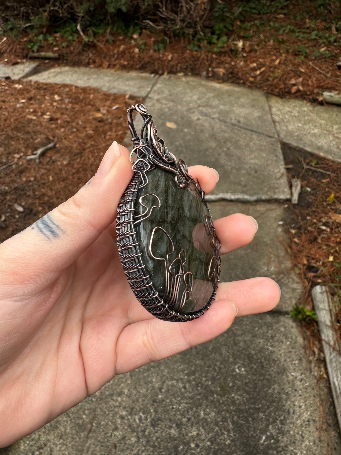 Labradorite Mushroom Portal