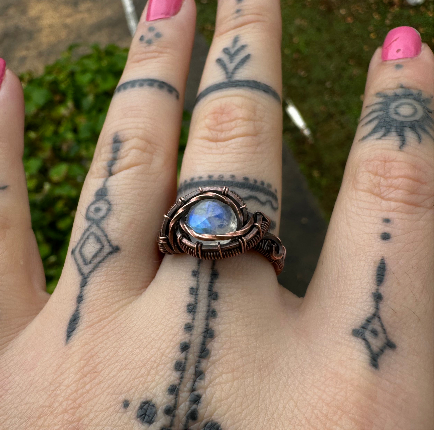 Moonstone Ring (us size 7.5)