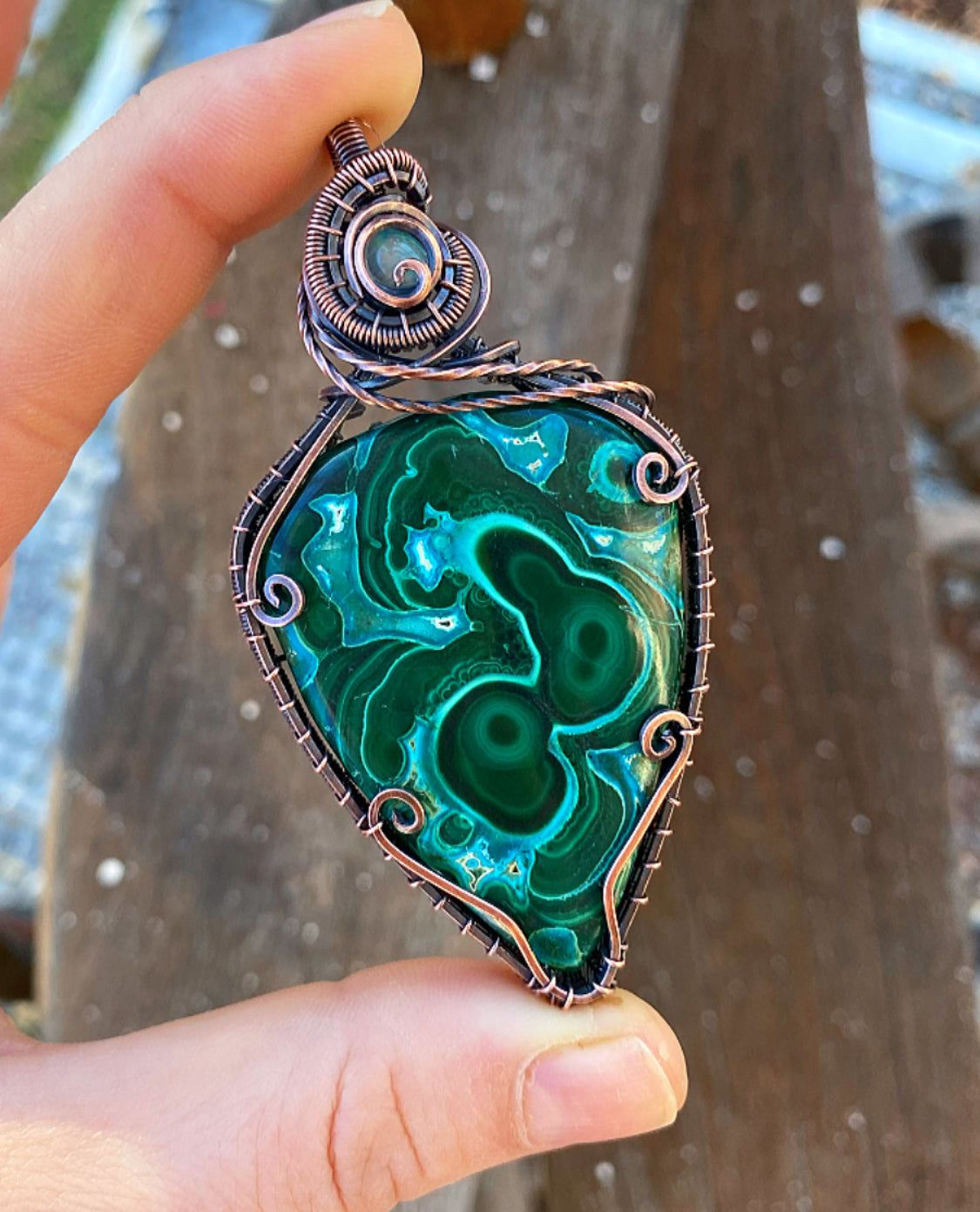 Malachite/Chrysocolla & Ethiopian Opal