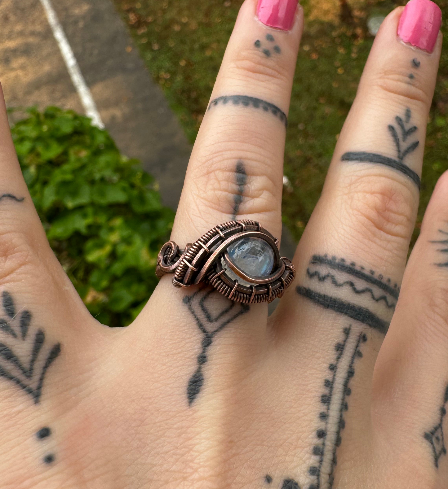 Moonstone Ring (us size 6)