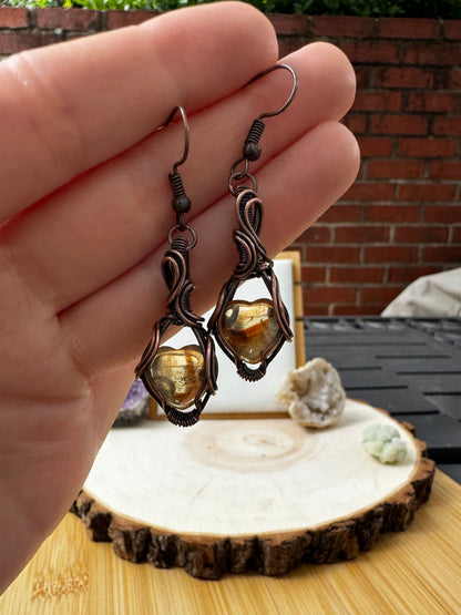 Citrine Hearts