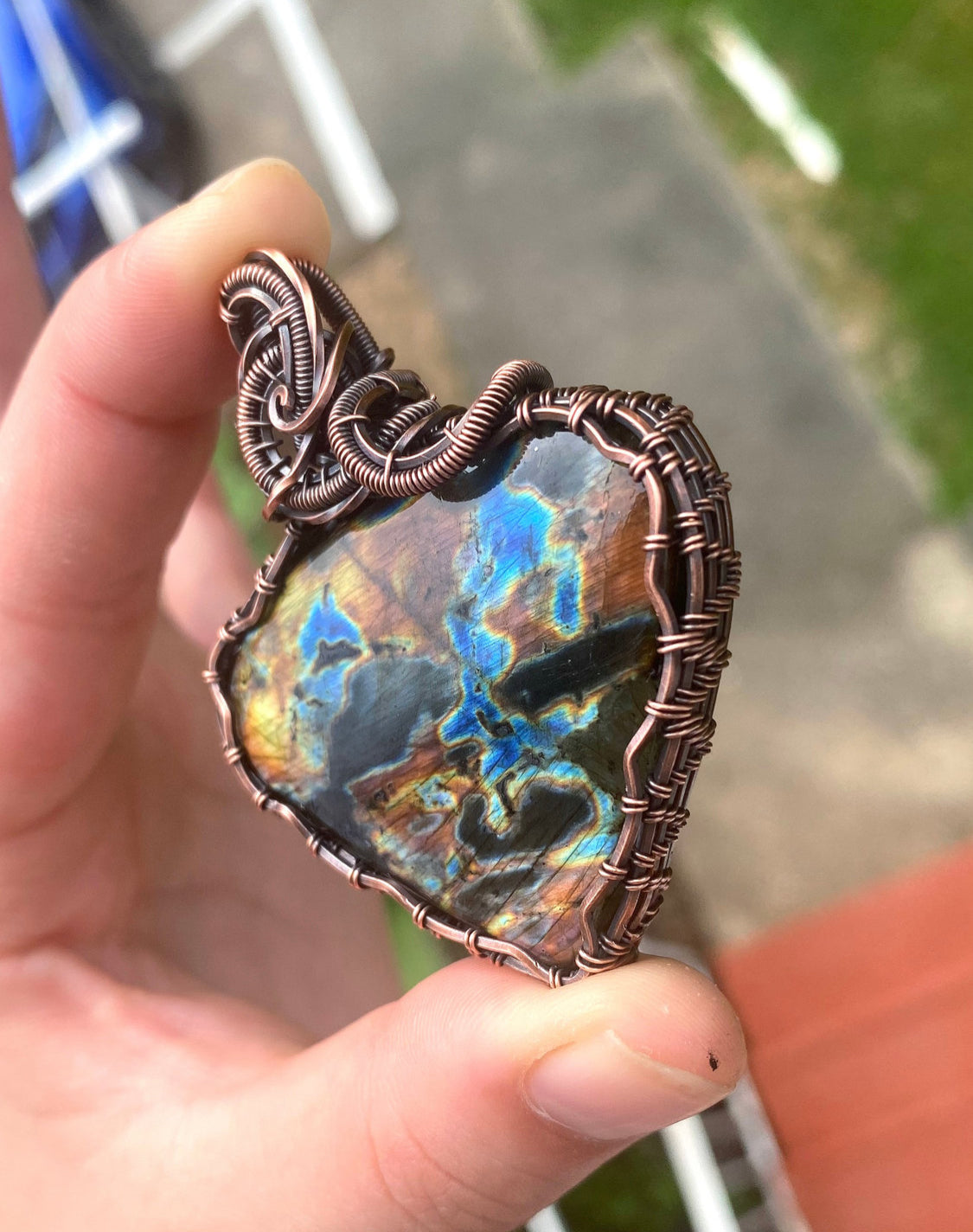 Multi-Fire Labradorite