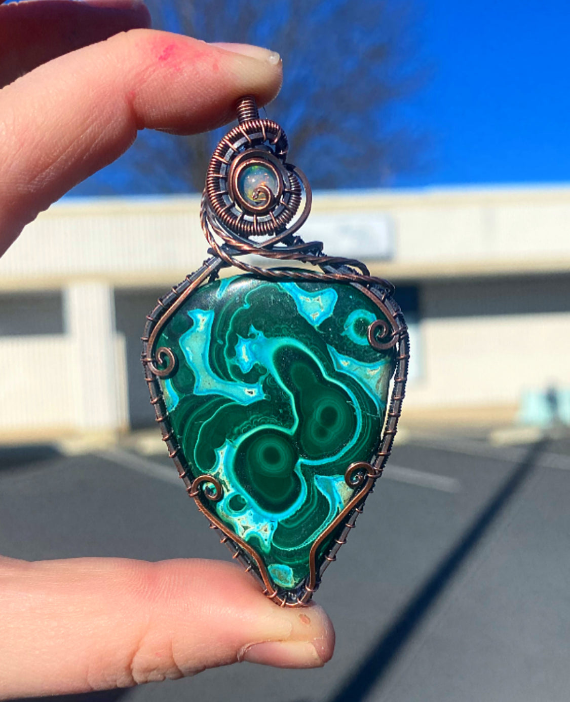 Malachite/Chrysocolla & Ethiopian Opal