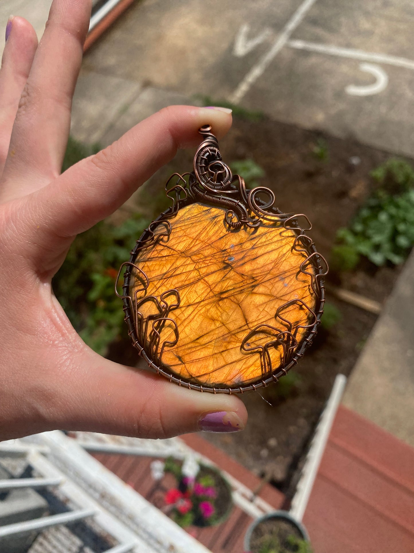 Labradorite Mushroom Portal