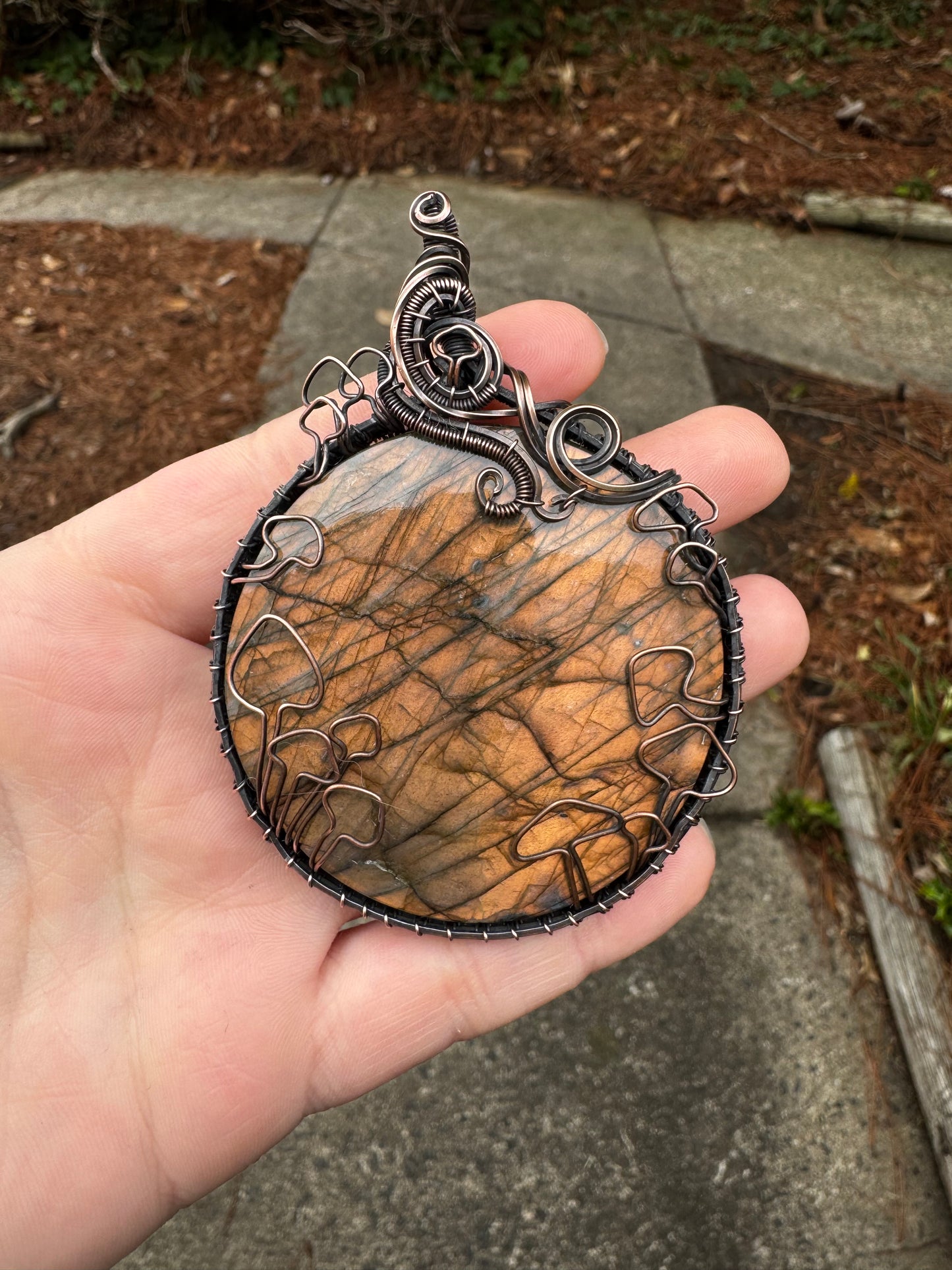 Labradorite Mushroom Portal