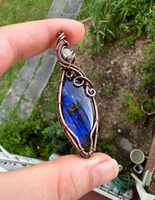 Labradorite & Ethiopian Opal