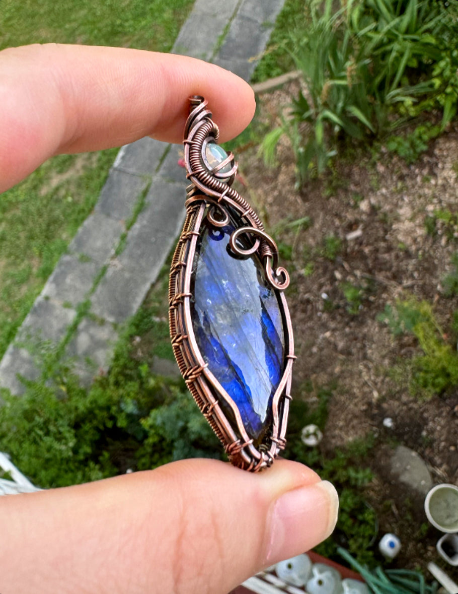 Labradorite & Ethiopian Opal