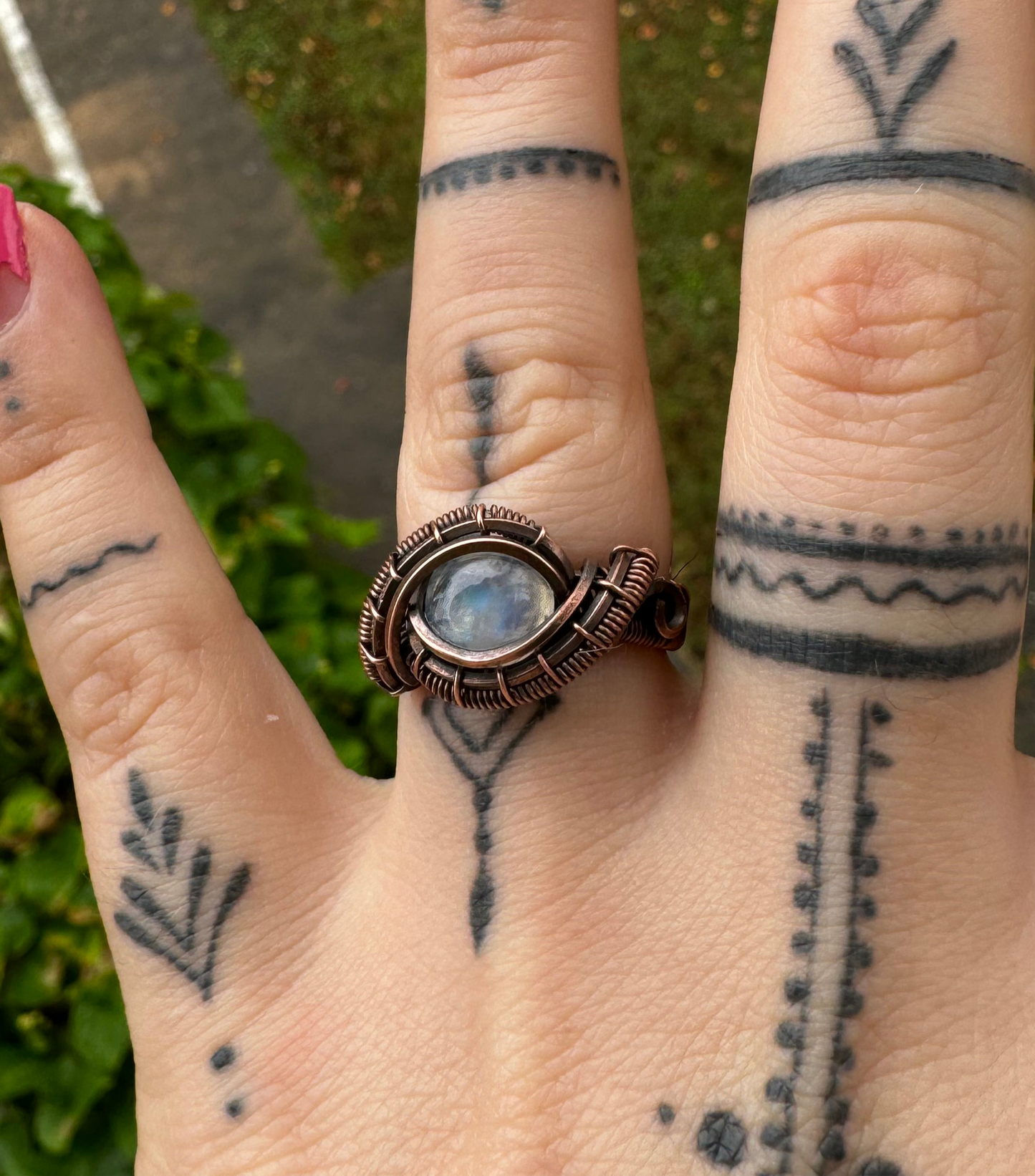 Moonstone Ring (us size 6)