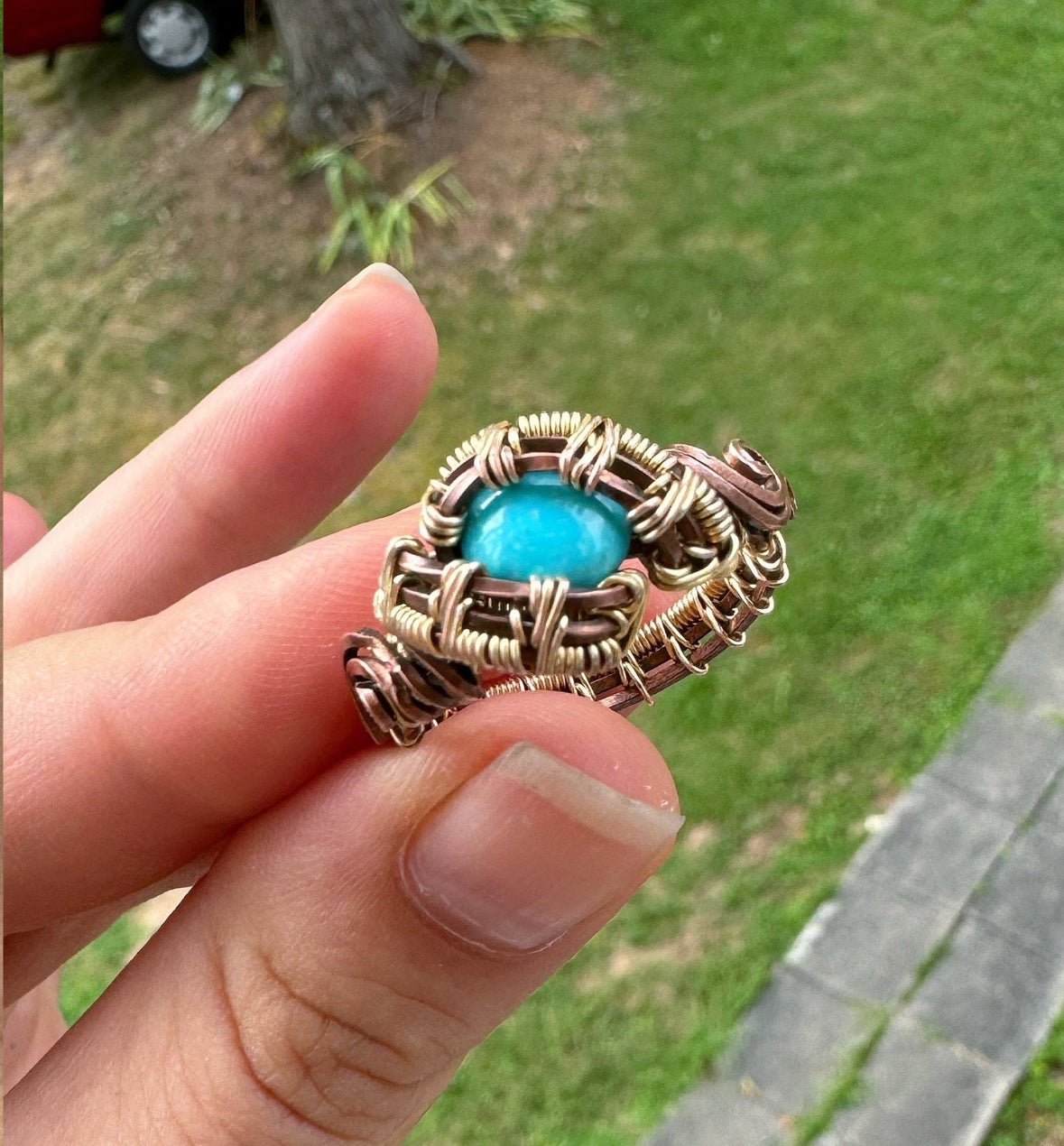 Turquoise Ring (US size 8.5)