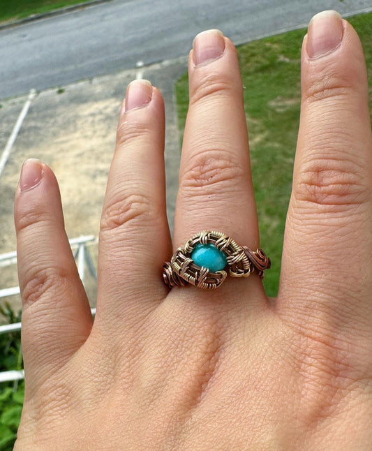 Turquoise Ring (US size 8.5)