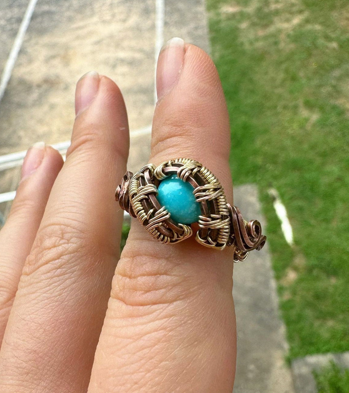 Turquoise Ring (US size 8.5)