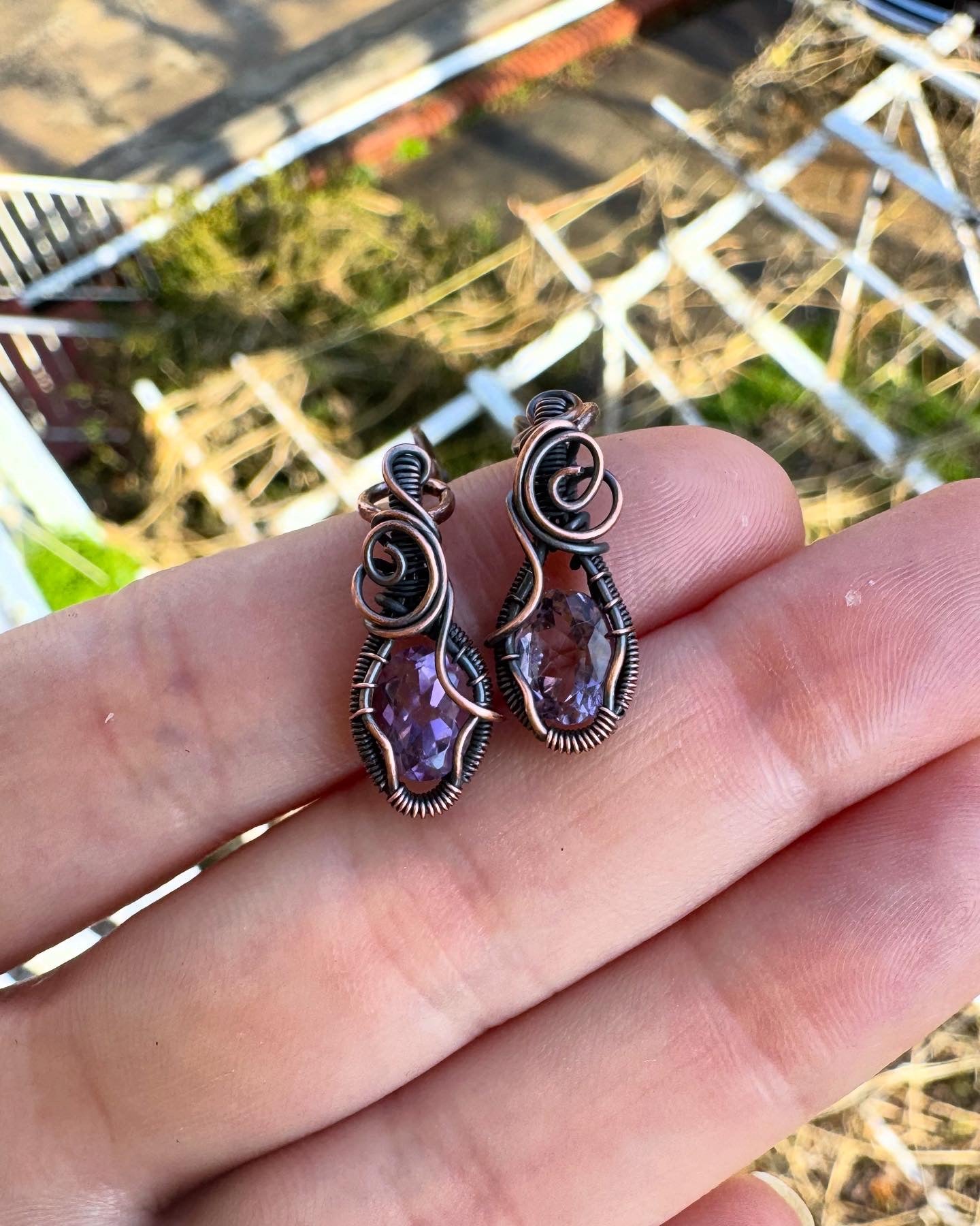 Amethyst Earrings